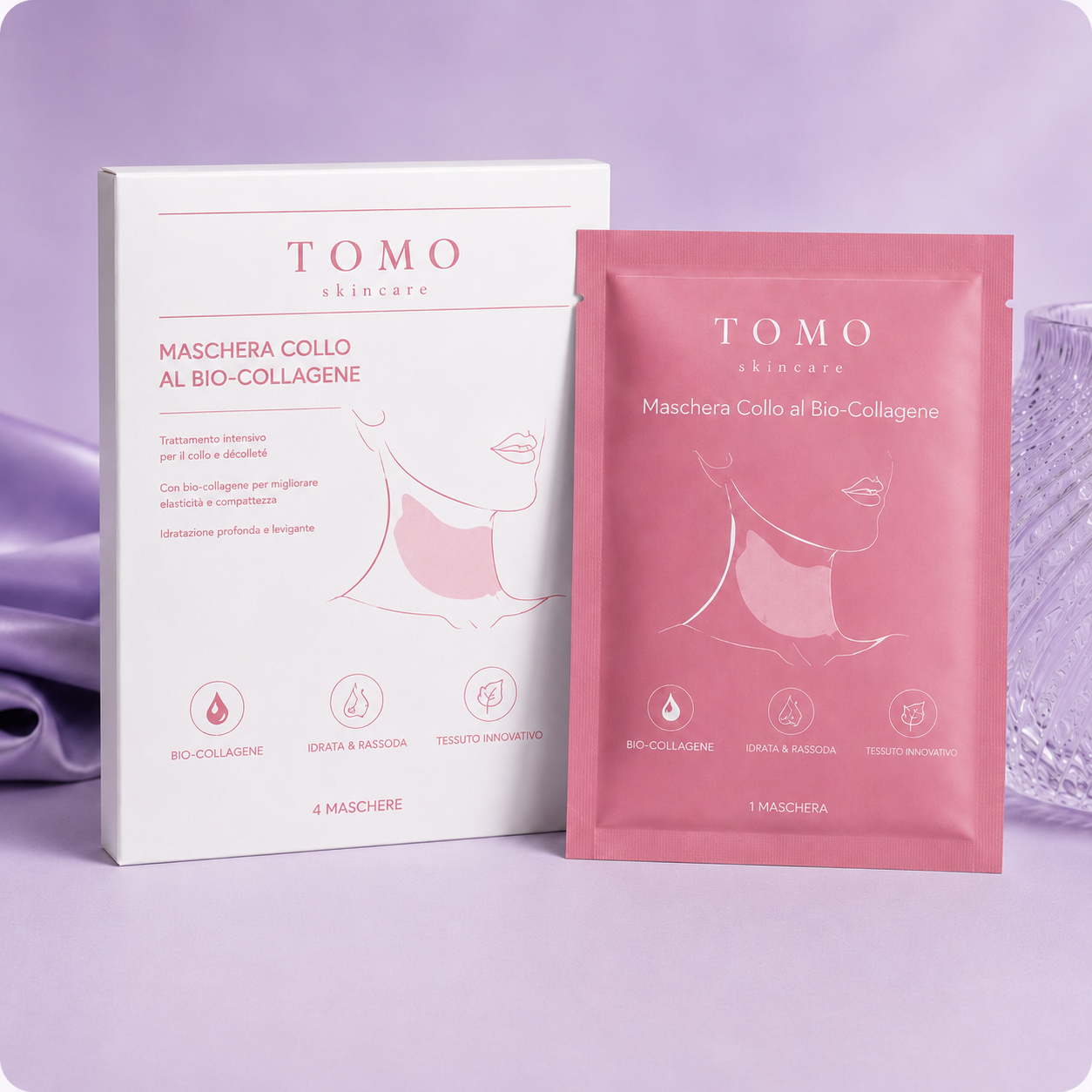 Maschera Collo al Bio-Collagene